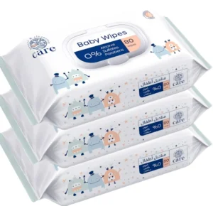 Toalhetes para Bebês Biodegradáveis Econômicos e Ecológicos OEM Produtos Personalizados para Cuidados Infantis Soluções Suaves para Limpeza da Pele Toalhetes Úmidos para Bebês
