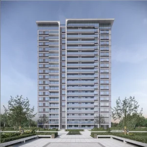 High Rise Steel Structure Building Office Tower Hotel Apartment Multi Story Prefabricated Building