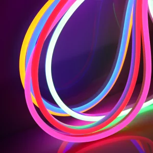 12v Color Changing SMD 2835 5050 Led Neon Flex Strip Light Rgb Custom Flex Neon for Decoration