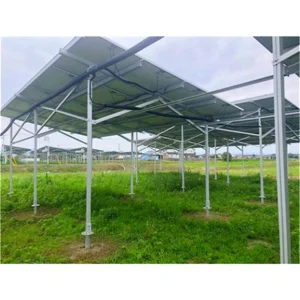 Fazenda Solar Híbrida Suporte Solar Usina Solar Montagem Bateria Solar Sistema de Armazenamento de Energia
