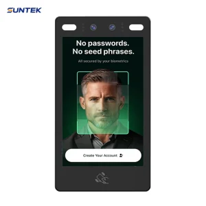 Suntek 8-Inch Waterproof USB Android RFID Card Face Recognition Access Control Security System with Free Sdk Indoor and Outdoor