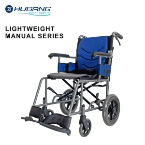 Comfortable Seating Experience Foldable Manual Wheelchair with Ergonomic Design