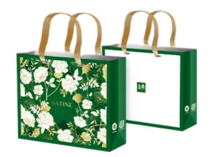 Bolsa de papel kraft ecológica para cosmética