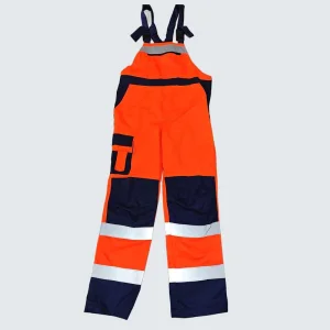 Reflective Safety Cargo Pants for Men Hi Vis Workwear Winter Warm Trousers Heavy Duty Style Safety Clothing