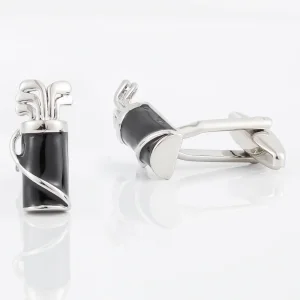 Golf Bag Cufflinks