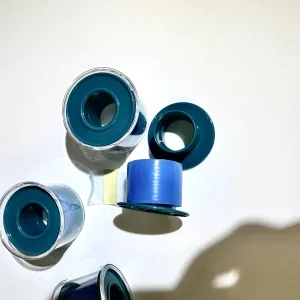 Medical Grade Silicone Gel Eyelash Tape for Sensitive Skin Green &amp; Blue Latex Free CE Certified