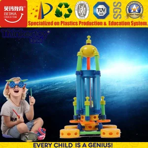 Plastic Learning Building Block Toy