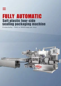 Automated Four-Side Sealing Packaging Machine for Hygienic Products – Suitable for Medical Test Strips, Transparent Wound Plasters &amp; Single-Use Non-Woven