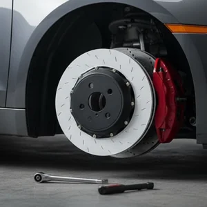 Auto Parts Original Upgraded Split 2-Piece Brake Disc Rotors for Porsche Panamera971