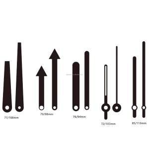 Classic Custom Luminous Watch Hands Parts