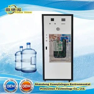 Weak Alkaline pH 8.5-9.5 10 Rating RO Filtration Water Vending Machine for Business and Resale