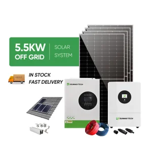 Sistema solar completo de energía residencial Sunway