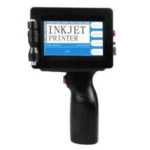 Potable Handheld Inkjet Printer for Plastic ID PVC Card Printer
