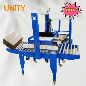 Industry Machinery End of Packing Line Auto Side Adhesive Cartoon Sealer Automatic Carton Sealing Machine