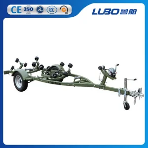 China Trailer Factory Sale Cheap Galvanized Boat Trailer