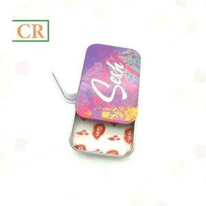 Custom Smaller Slide Child Proof Tin Case