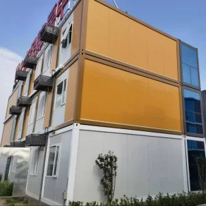 Modular Hotel Integrated Accommodation Low Maintenance Cost Comfortable Living 40ft With Shower Room Modular House