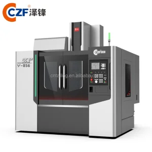 VMC856 CNC Vertical Machining Center with Single Spindle BT40 Automatic Fanuc Control System for Automotive Parts