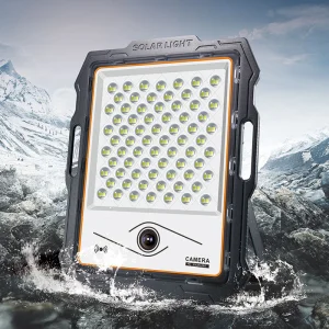 RGB Yard Lawn Garden Solar Flood LED Light for Home/Commercial with Musical Rhythm, APP Remote Con