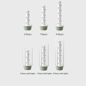 Aeroponics Tower with Light