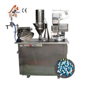 Export Wooden Case Semi Automatic Capsule Manual Filling Machine with CE