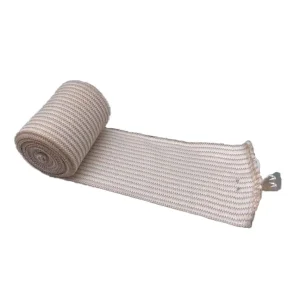 Medical First Aid Strapping Elastic Crepe Gauze Israeli Skin White Bandage with Compression Bandage