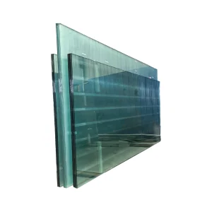 Ultra Clear Tempered Glass Unitized Solid Structure Curtain Wall for Industrial Hotel Bathroom Staircase Supermarket Modern