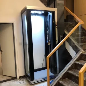 200kg 250kg Small Domestic House Passenger Lifts Elevator for One Person No Machine Room
