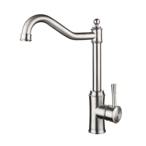Kitchen Faucet Bridge with Side Sprayer Antique Gold Finished Faucet for Kitchen Sinks