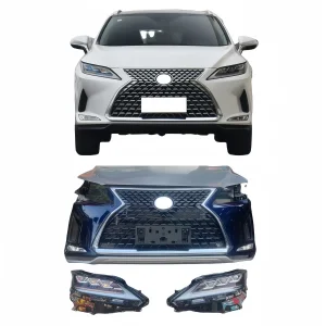Easy Installation New Carbon Bodykit for Lexus RX ES LX Models Auto Upgrade Purpose Front Bumper Headlight Hood Rear Position