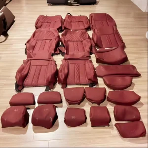 Custom Made for Car Seat Covers 5 Seats Leather Fit Mercedes Benz