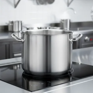 Factory Direct Stainless Steel Stock Pot Soup Stock Pot With Double Ears With Lid for Hotel Kitchen Use