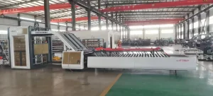 آلة laminating للورق المقوى بسرعة ضغط سريعة أوتوماتيكية