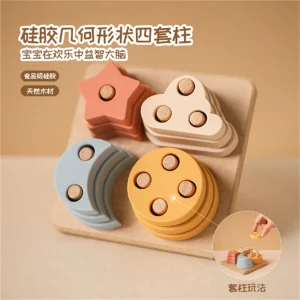Geometric Shape Matching Blocks Toy