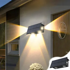 Grandview Outdoor Solar Wall Lamp IP65 Waterproof Wall Washer Light