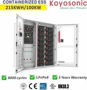 215kwh Containerized BESS