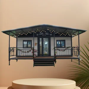 Durable Portable Steel Structure for Luxury Mobile Offices