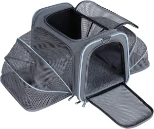 Soft-Sided Portable Pet Travel Washable Carrier