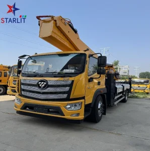 Operator-Friendly Telescopic Boom Truck Mobile Elevating Work Platform for Warehouse Maintenance