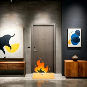 High-Quality MDF Acoustic Soundproof Door