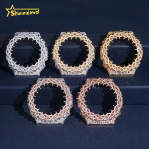 Moissanite Watch Bezel Case