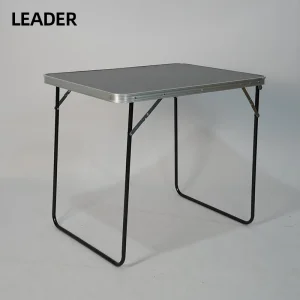Leader Portable Leg Aluminum Tabletop Small Laptop Coffee Suitcase Camping Picnic Folding Table