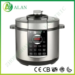 CE/CB Certificate Best Seller 5/6L Stainless Steel Intelligent Electric Pressure Cookers