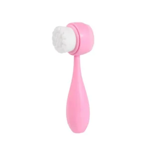 Soft Bristled Silicone Facial Cleansing Instrument Manual Cleansing Brush