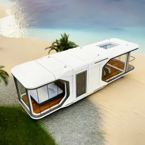 Australian Standards Mobile Prefabricated Homes Steel Capsule Vacation Space Camping Hotels Vacations Direct Manufacturer