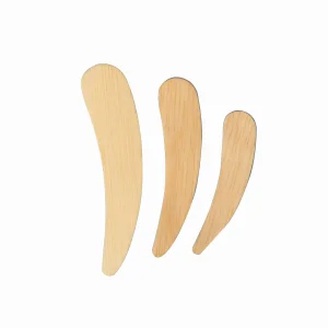 Bamboo Spatula Face Cream Scoop Small Spoon Bamboo Wooden Material for Cosmetic Face Cream