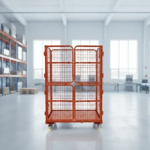 a Frame Roll Container Versatile Picking Trolley for Warehouse Organization and Logistics