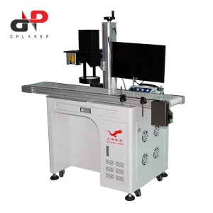 Fiber Laser Marking Machine with CCD Visual Positioning &amp; Automatic Focus High-Accuracy Supports DXF/PLT/BMP/AI/DWG Formats