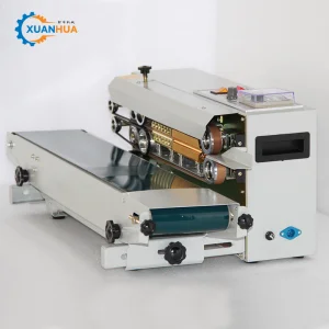 Hand Heat Aluminum Automatic Continuous Band Sealer Manual/Handheld Induction Pedal Can Sealing Machine