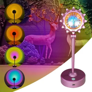 Sunflower Sunset Lamp